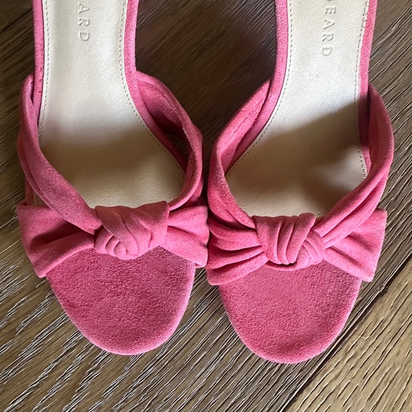 Veronica Bear Granita Knotted Suede Mule Sandals - Picture 6 of 17